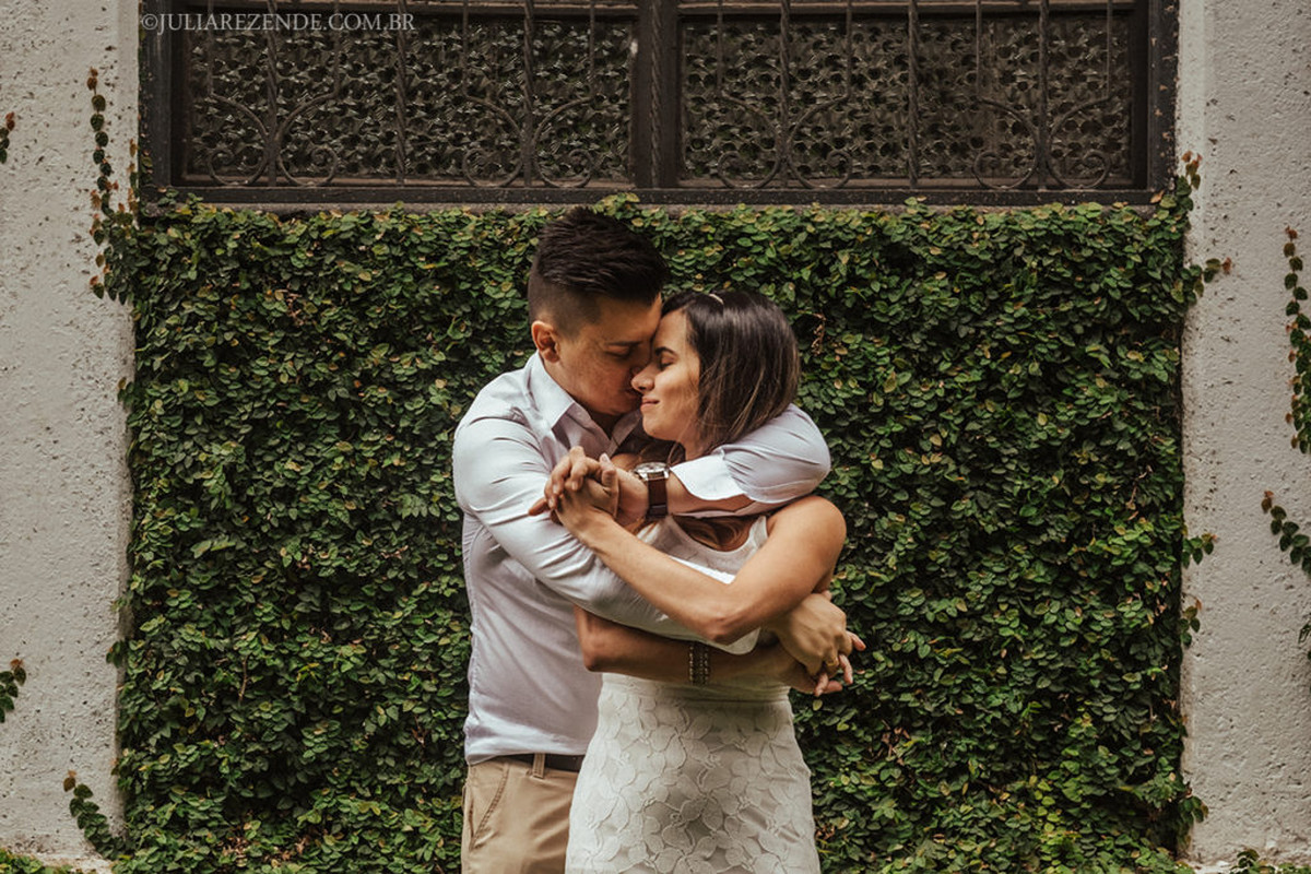 Larissa e Bruno – Ensaio fotográfico – Jardim Botânico