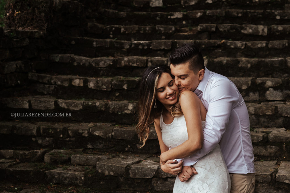 Larissa e Bruno – Ensaio fotográfico – Jardim Botânico