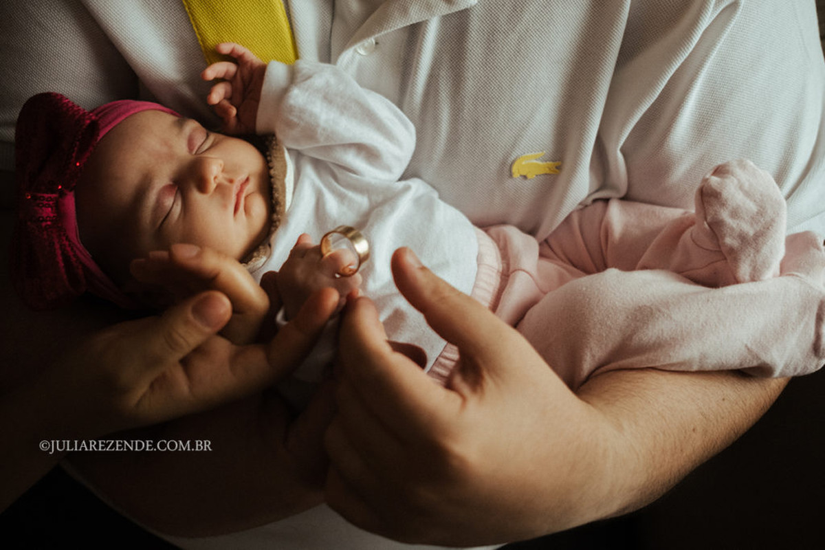 Deborah + Diogo = Laura – Ensaio Familia em casa