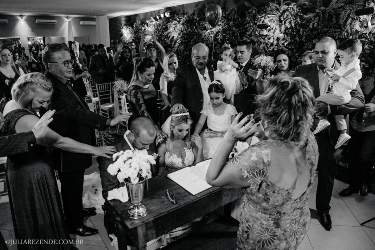 Ana Karolina e Rodrigo – Casamento – Espaço Pompéia