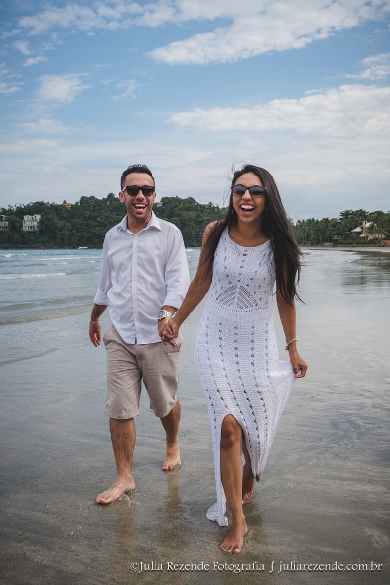 Janaina e Felipe – Ensaio fotográfico – Praia