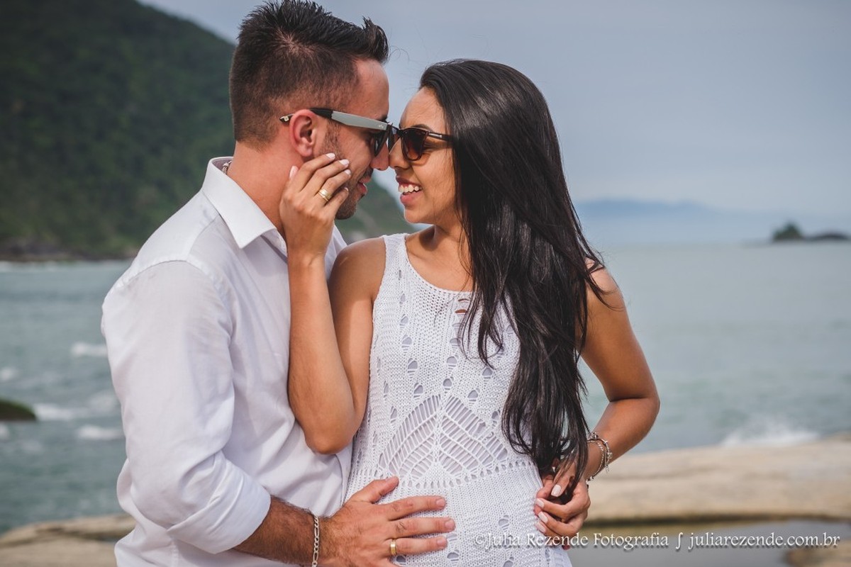 Janaina e Felipe – Ensaio fotográfico – Praia