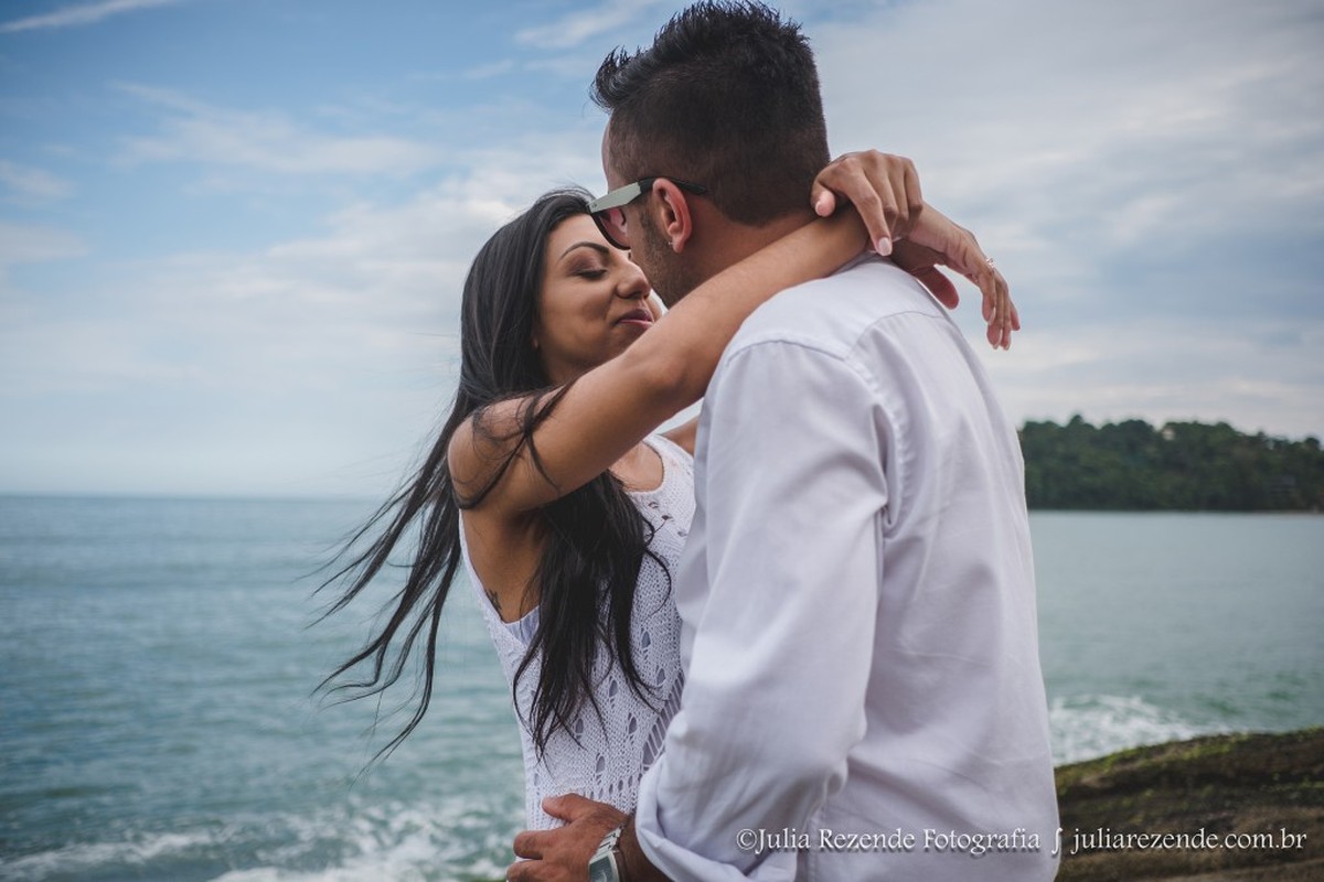Janaina e Felipe – Ensaio fotográfico – Praia