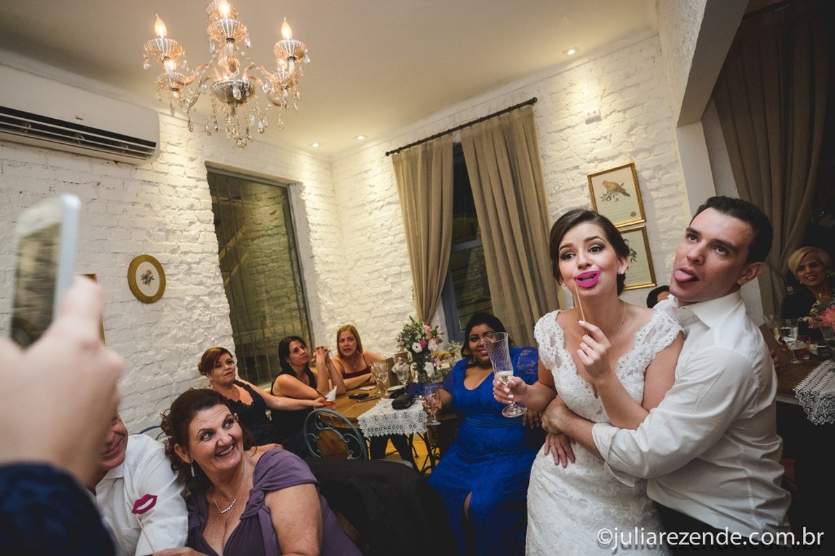 Elizabeth e Fábio – Mini Wedding – Casinha Quintal