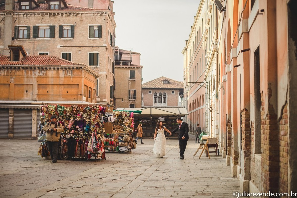 Carol e Gustavo – Ensaio Fotográfico – Veneza – Itália