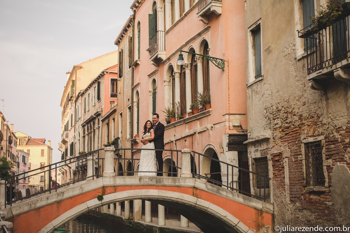 Carol e Gustavo – Ensaio Fotográfico – Veneza – Itália