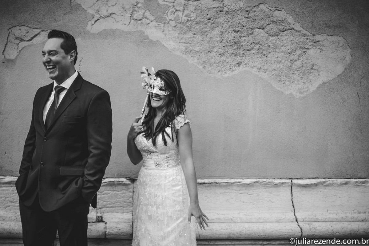 Carol e Gustavo – Ensaio Fotográfico – Veneza – Itália