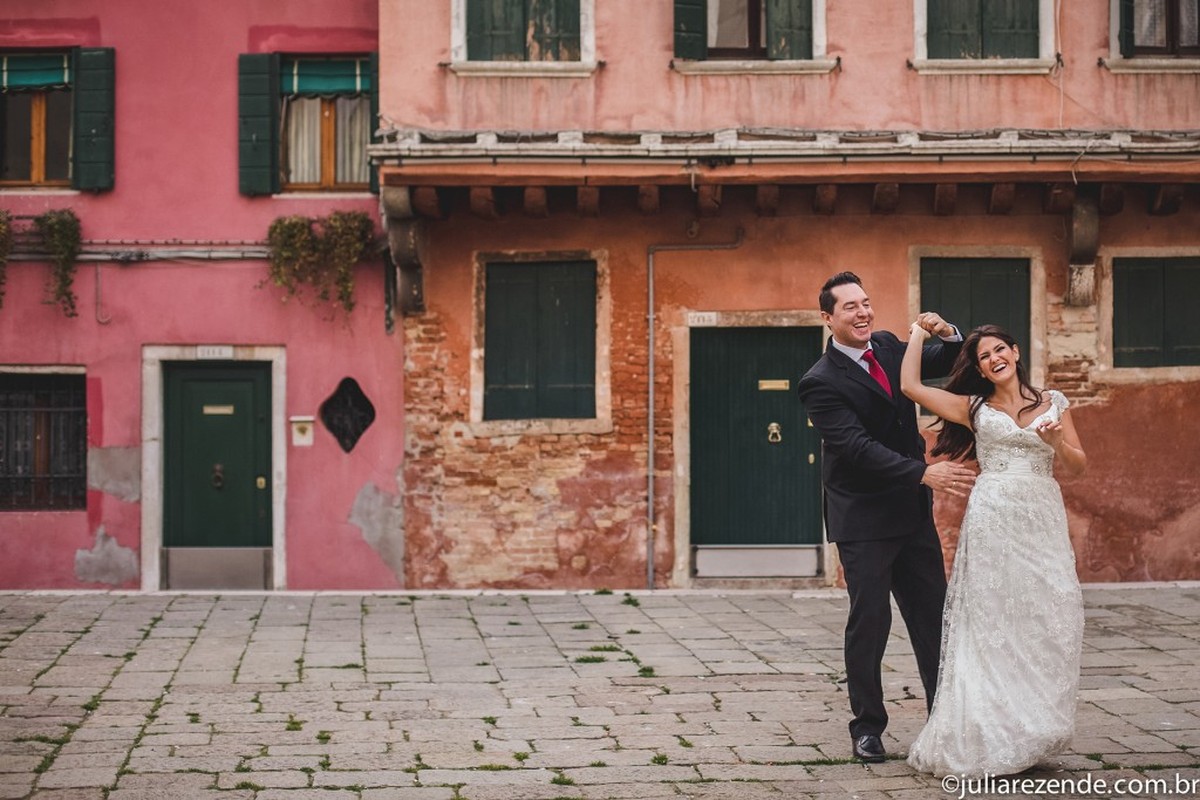 Carol e Gustavo – Ensaio Fotográfico – Veneza – Itália