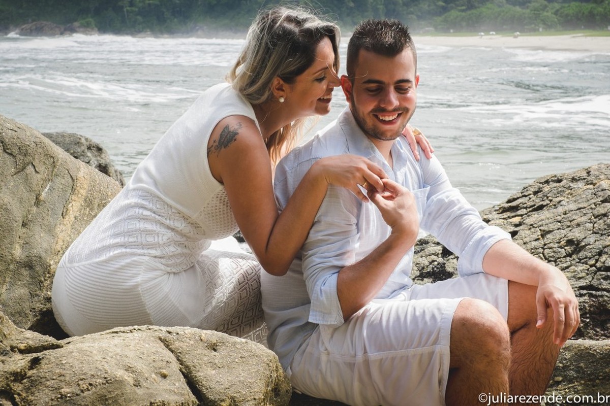 Rejane e Thiago – Ensaio fotográfico – Praia