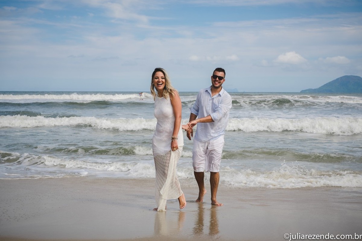 Rejane e Thiago – Ensaio fotográfico – Praia