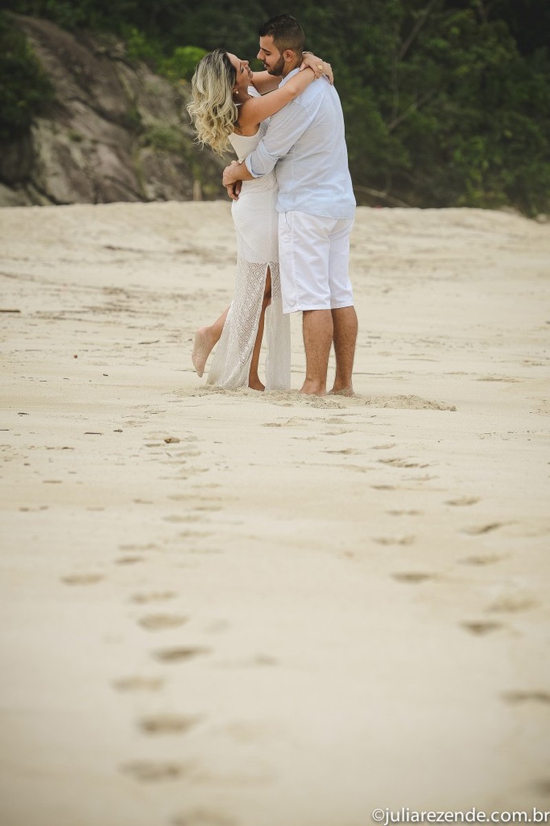 Rejane e Thiago – Ensaio fotográfico – Praia