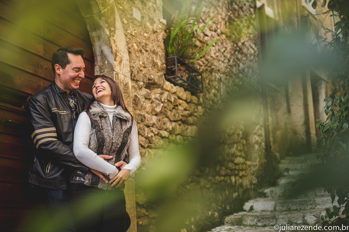 Carol e Gustavo – Ensaio Fotográfico – Sermoneta – Itália