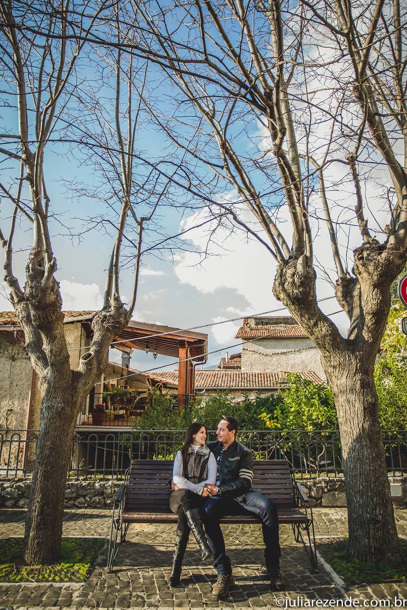 Carol e Gustavo – Ensaio Fotográfico – Sermoneta – Itália
