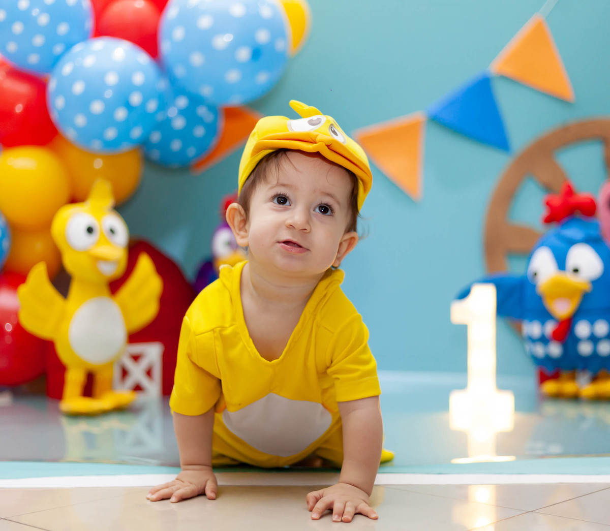 ensaio de 1 ano menino