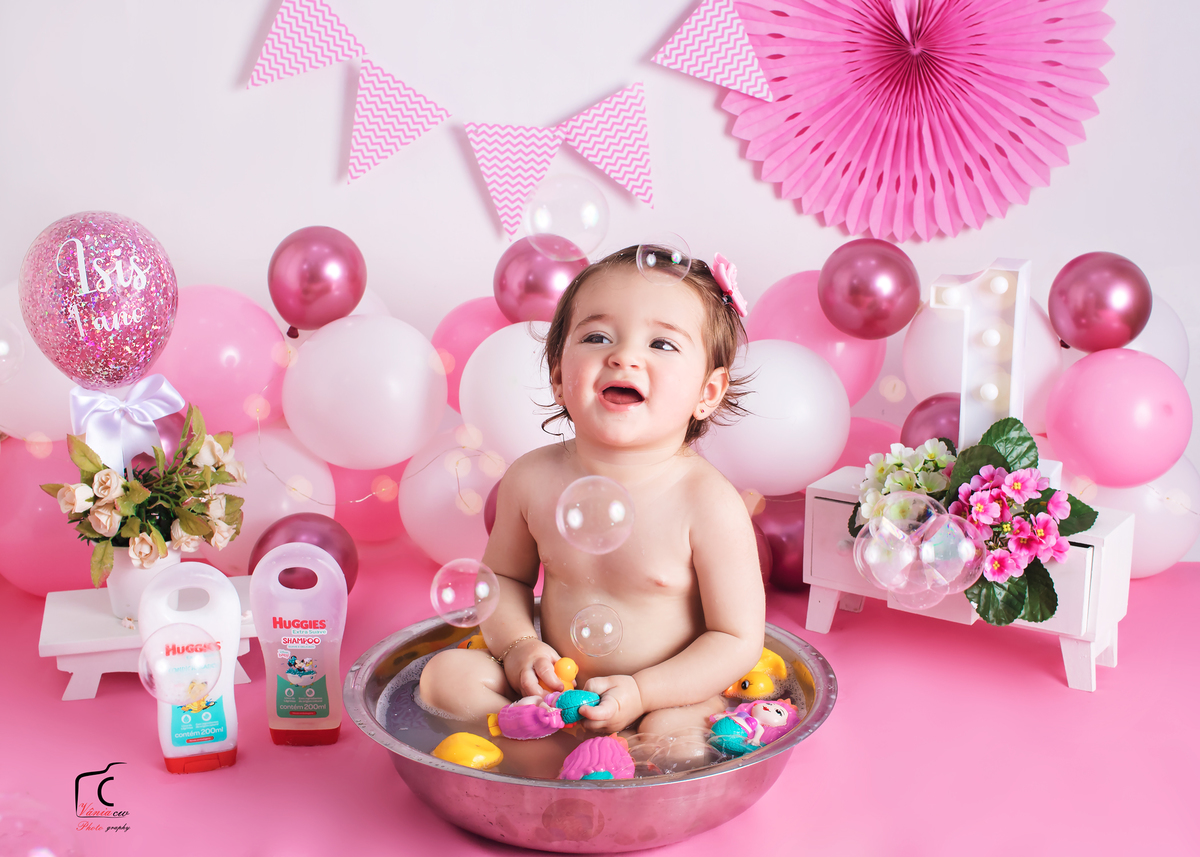 Ensaio divertido bebe