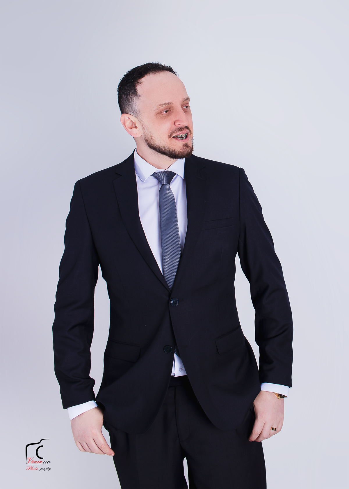 Fotos do noivo em estúdio