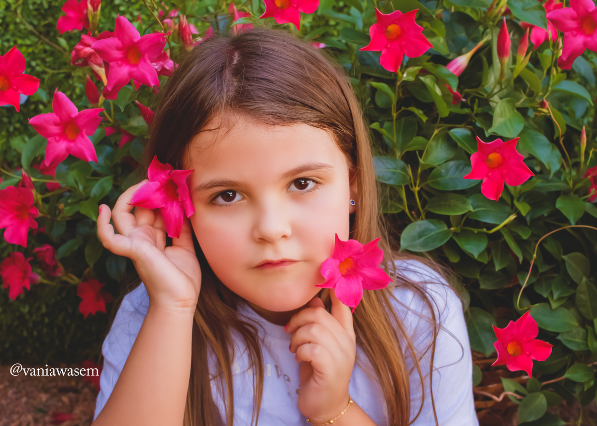 Ensaio com flozinhas