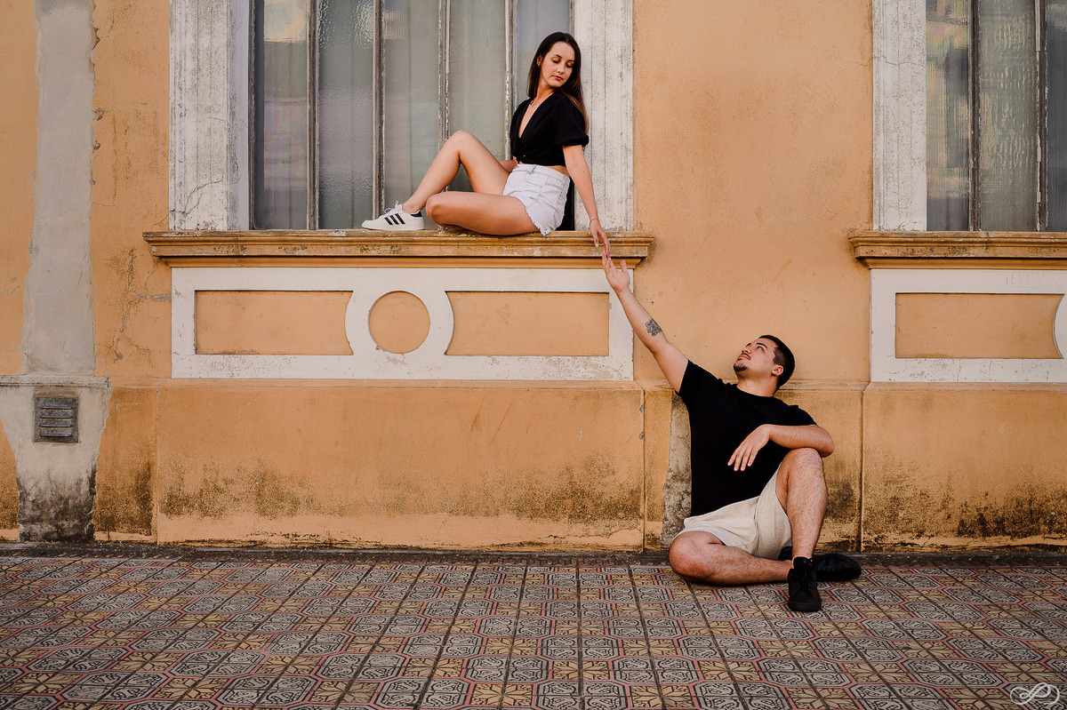 Ensaio do casal Milena e Vitor na cidade de Riio Grande RS, fotografo pelo fotógrafo Jonatan Diego