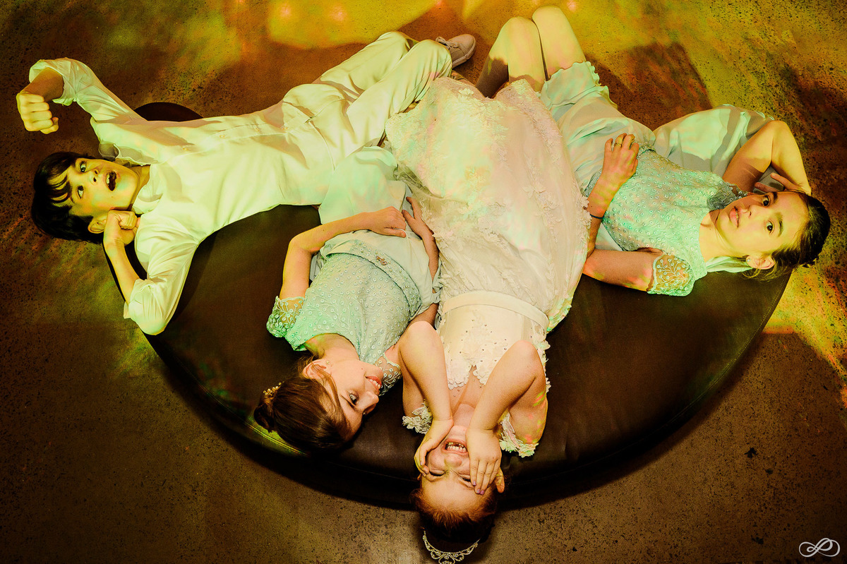 Foto do casamento do Lucas e da Natália fotografado pela casal Jonatan Diego e Bianca Pezzini no lago das palmeiras em Ibirubá - RS