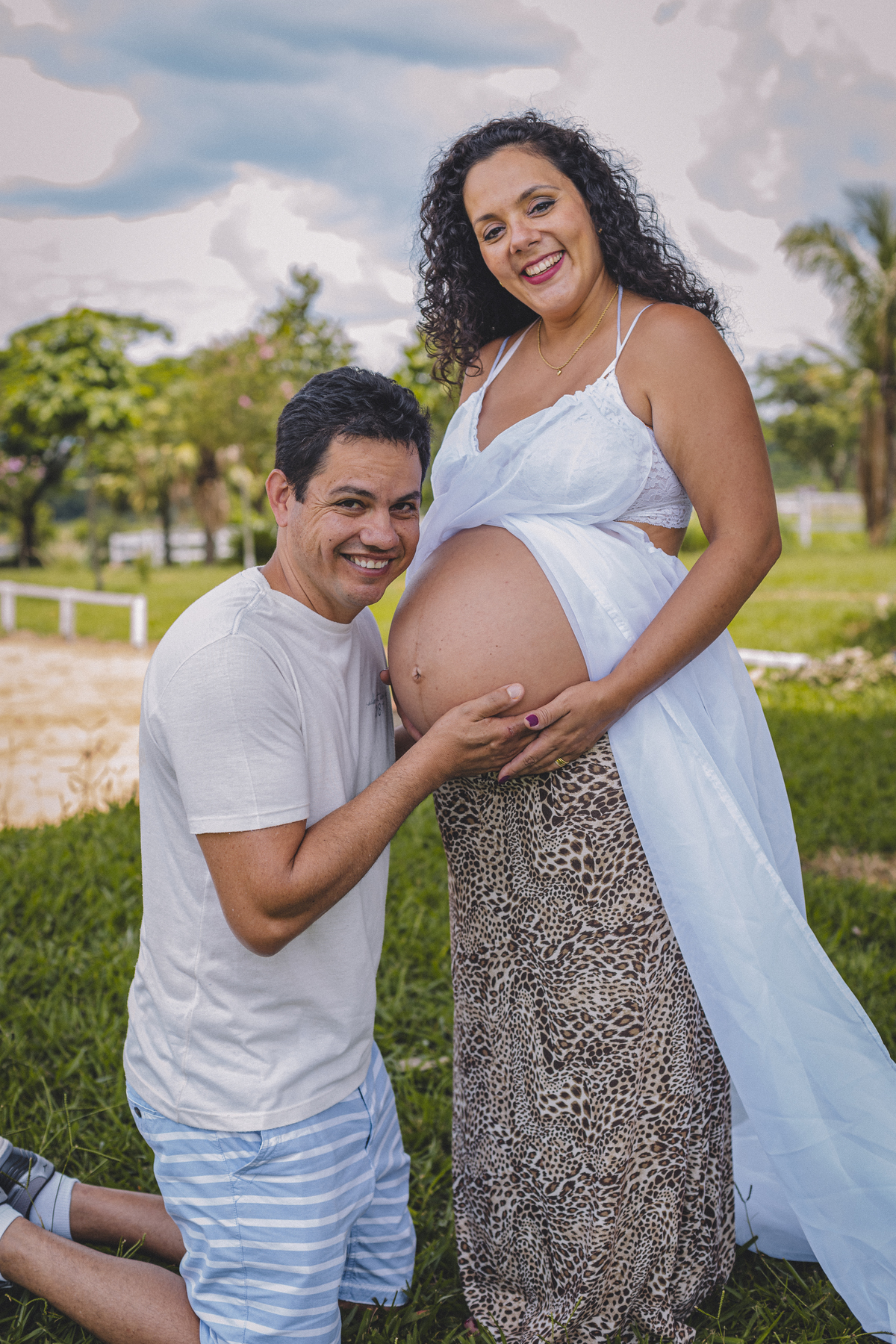 Gestante Alexandre e Talita