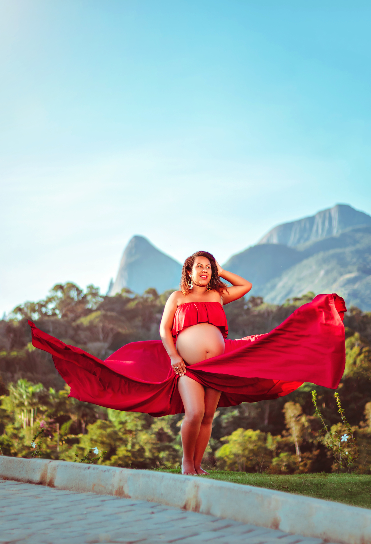 BOOK GESTANTE LEH FOTOGRAFA 
PEDRA AZUL