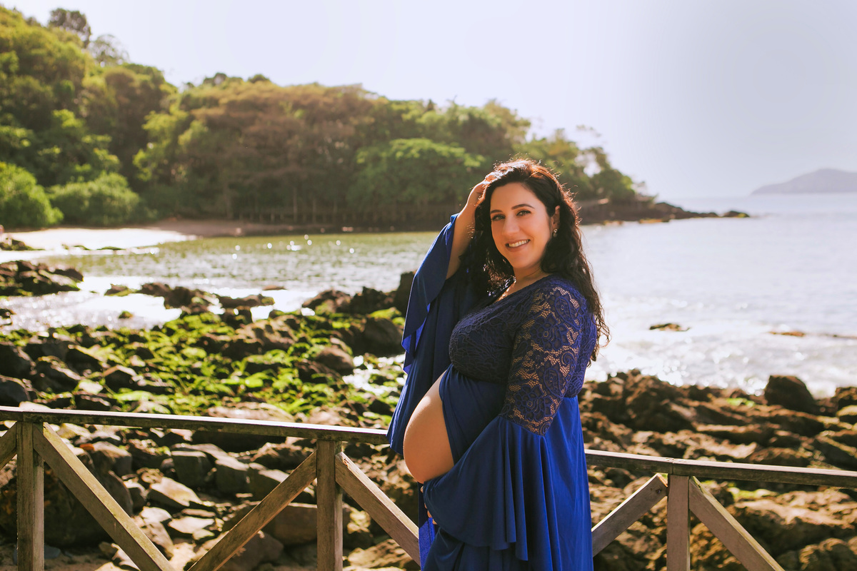 ensaio na praia de gestante, ensaio externo, fotos na praia 