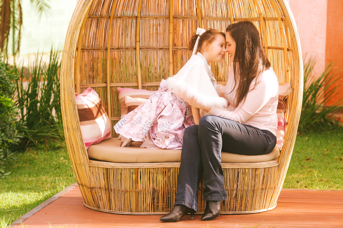 ensaio mãe e filha