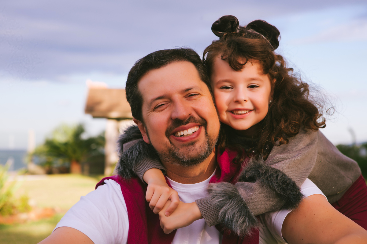 ensaio pai e filha, book pai e filha