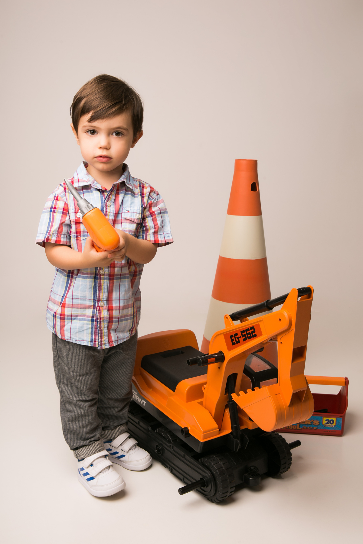 construção, ensaio tematico, trator