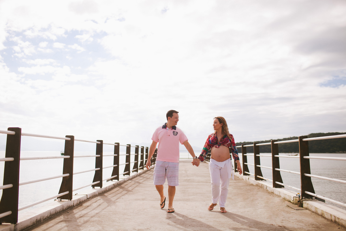 ensaio gestante na praia, 