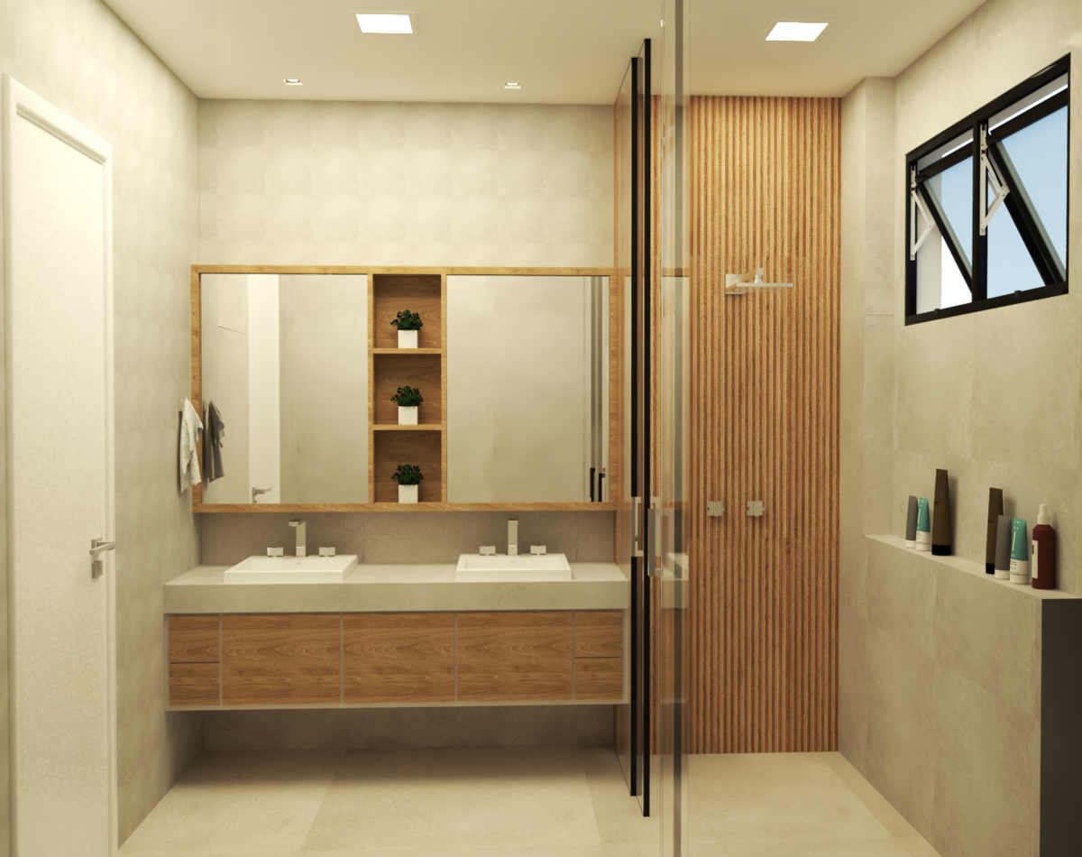 BANHEIRO SUÍTE CASAL