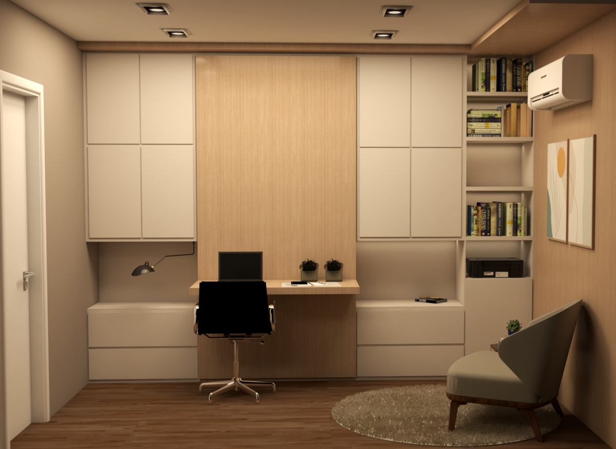 ESCRITÓRIO/HÓSPEDES