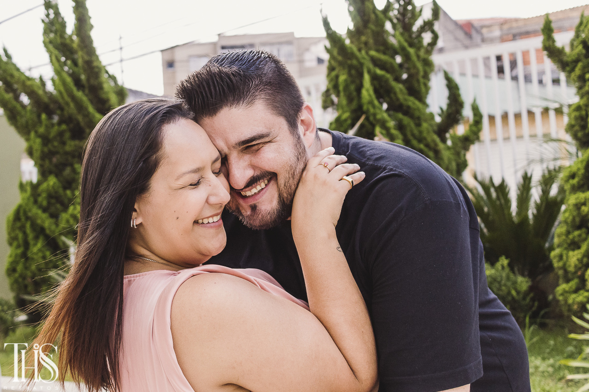 casal se abraçando - Fotografa em sbc santo andré abc