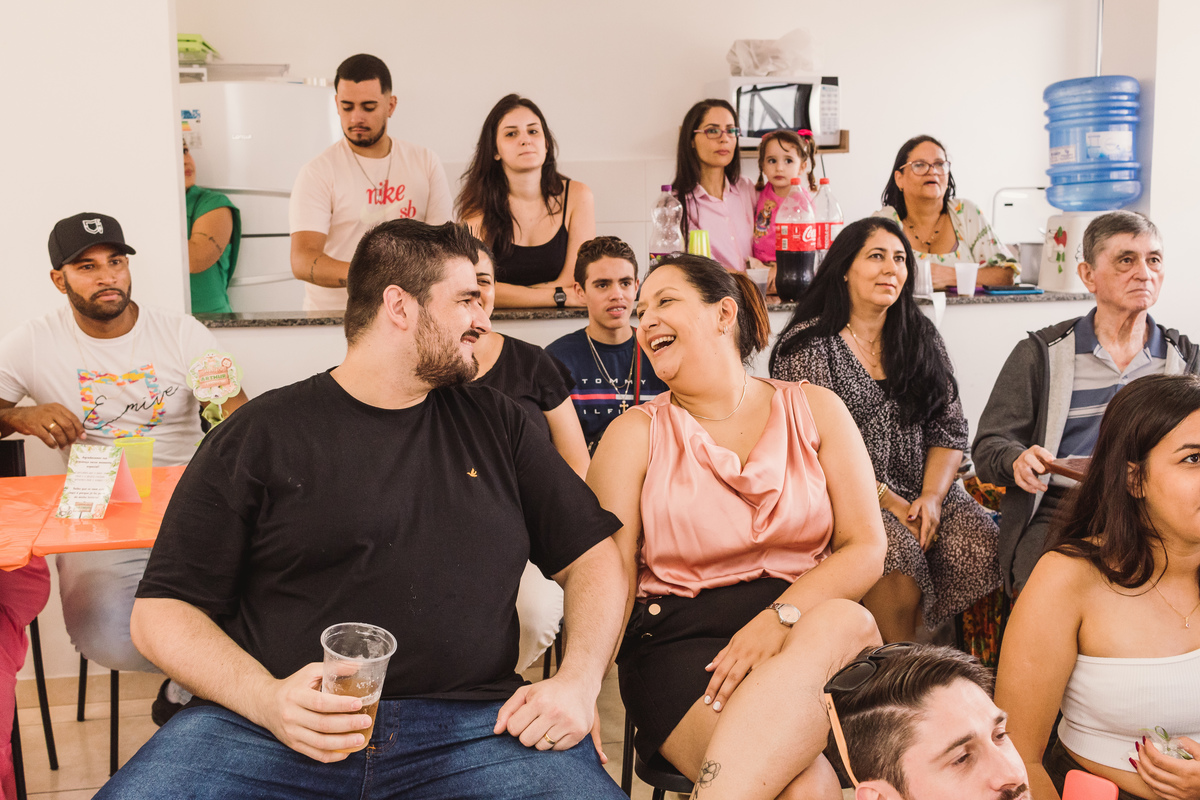 familia reunida festa de 1 ano infantil - Fotografa em sbc santo andré abc