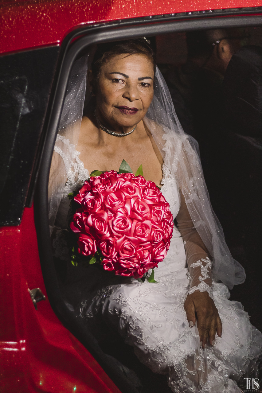 Foto de detalhe da noiva - Fotografa em SBC