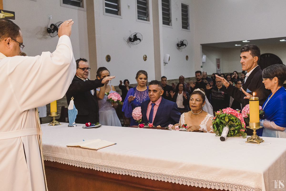 Noivos com padrinhos - Fotografa em SBC