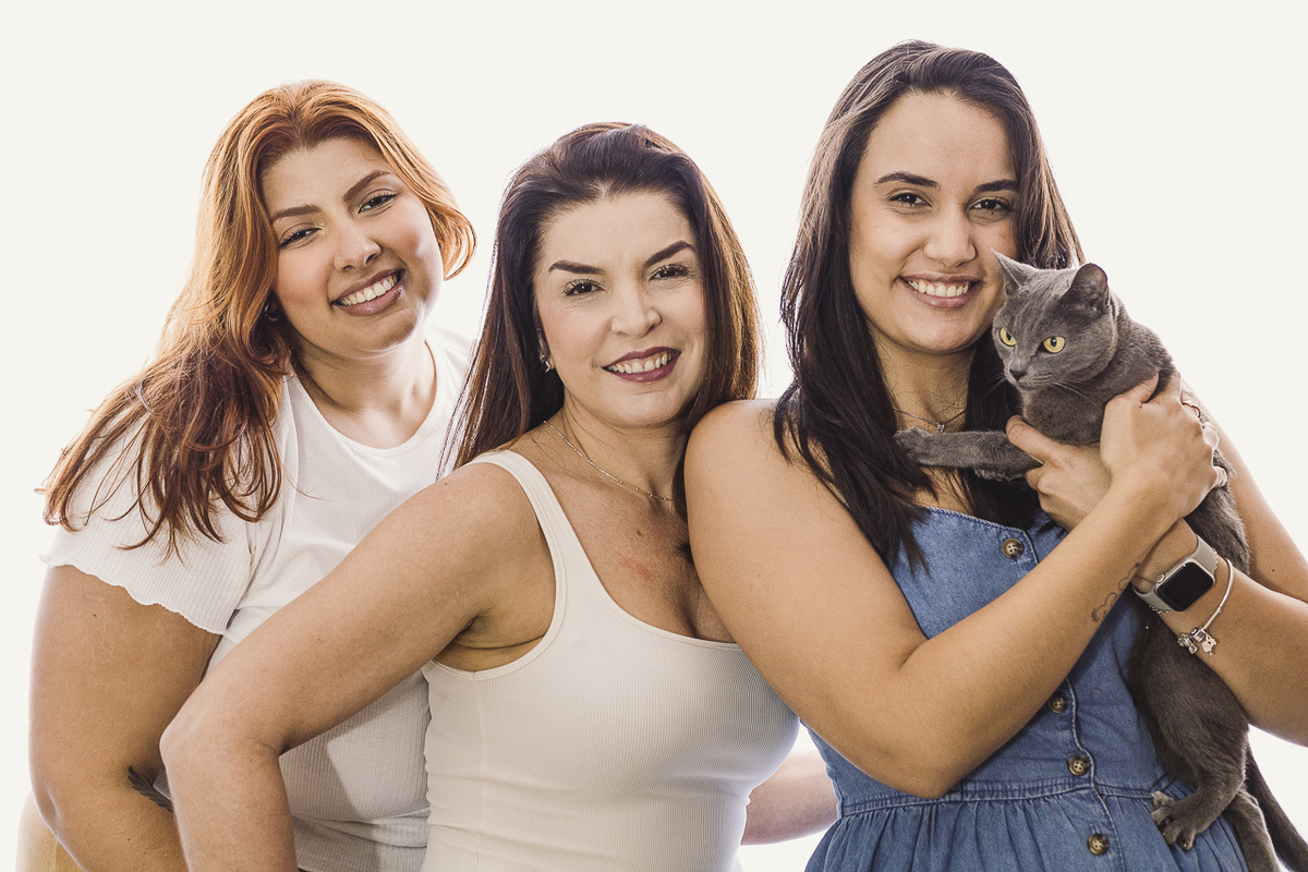 Ensaio fotográfico em família