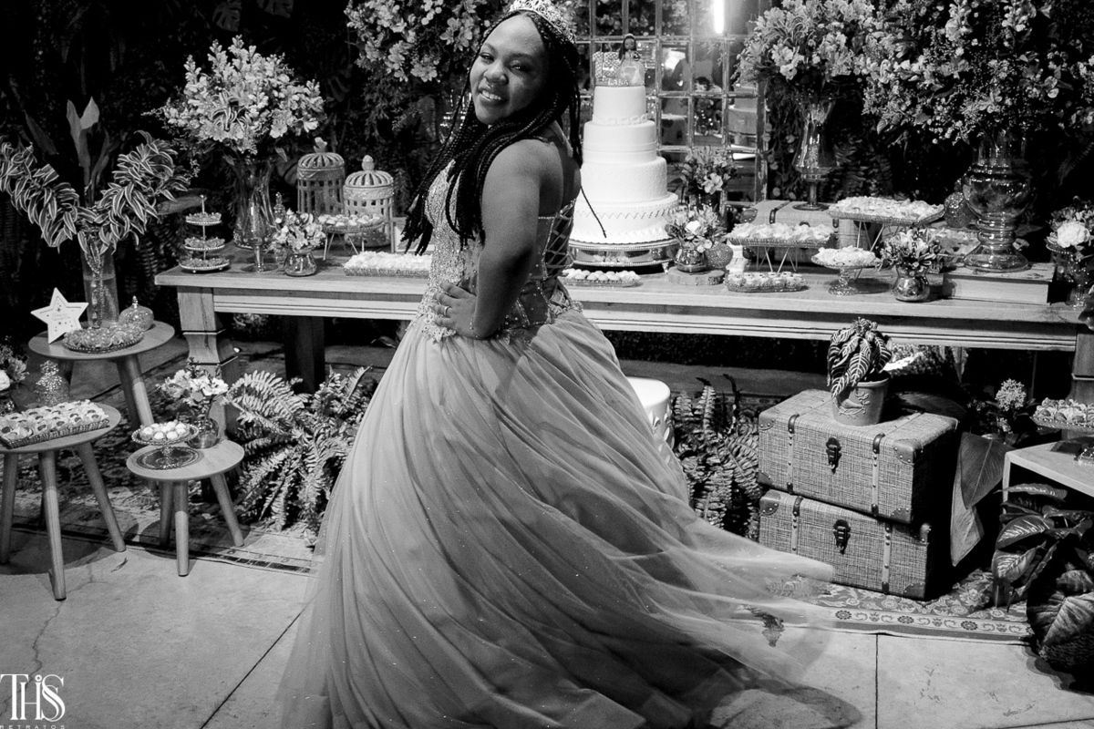 Debutante em sua festa