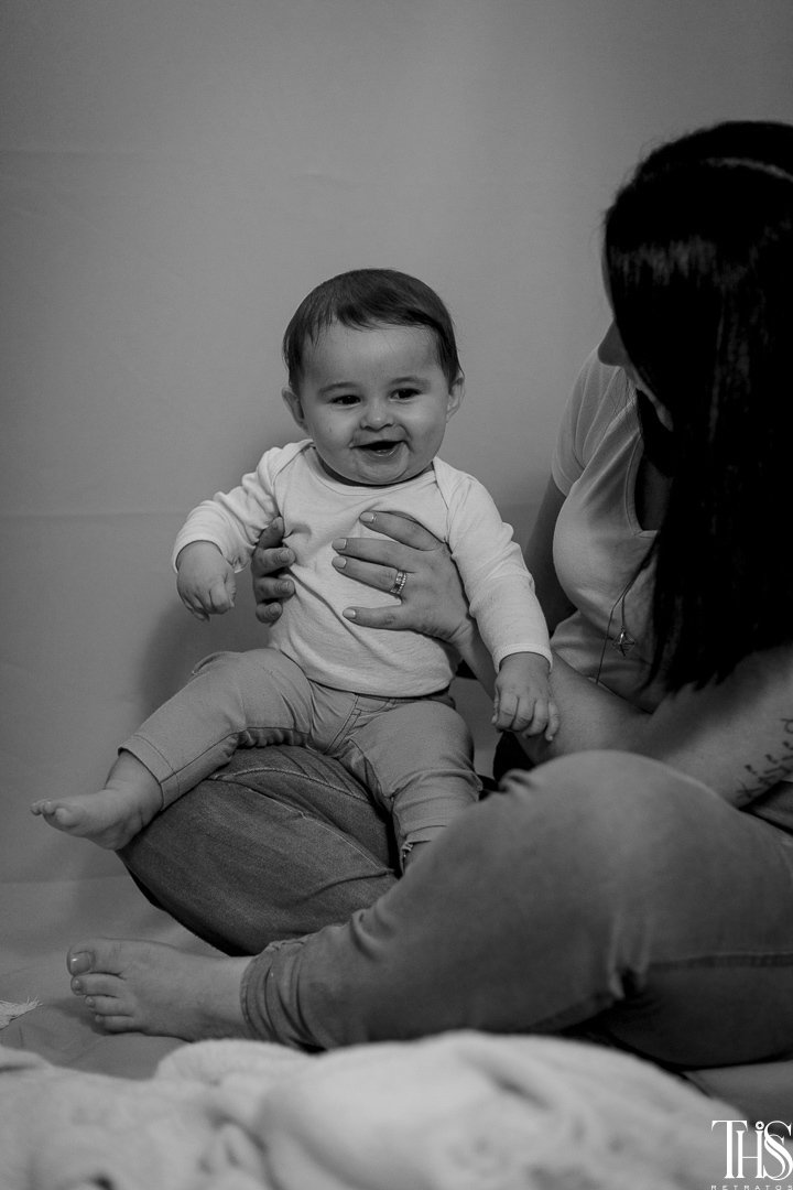 Bebê rindo - Fotografa em SBC