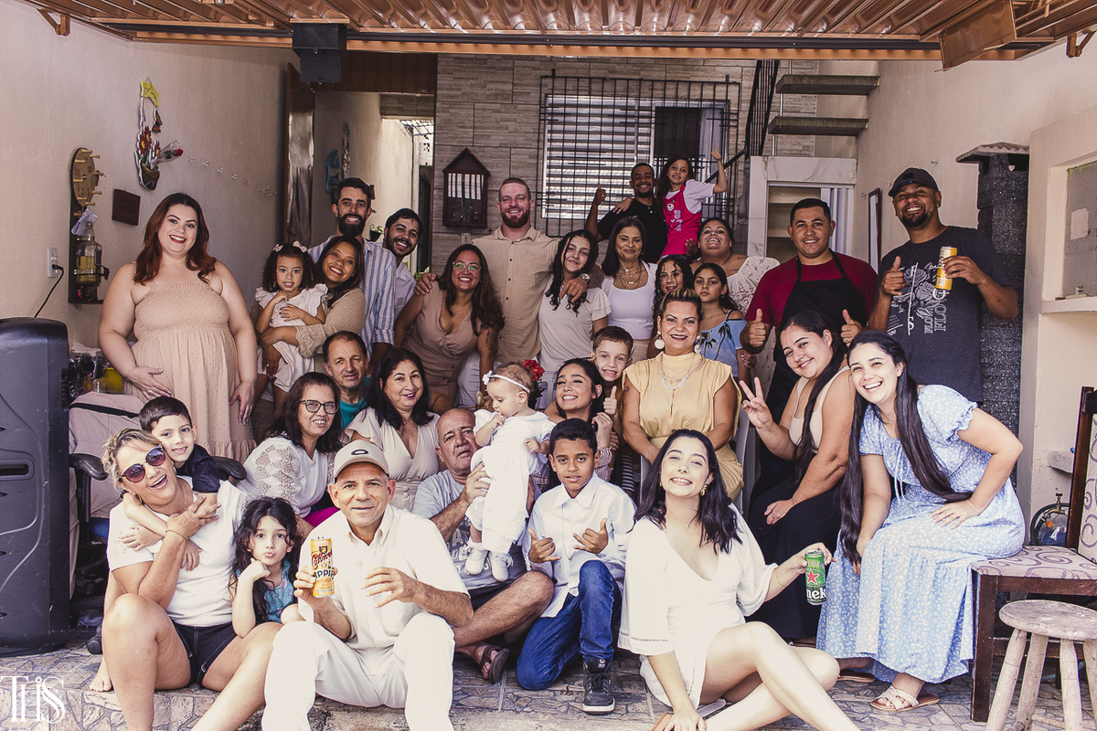Família reunida - Fotografa em SBC