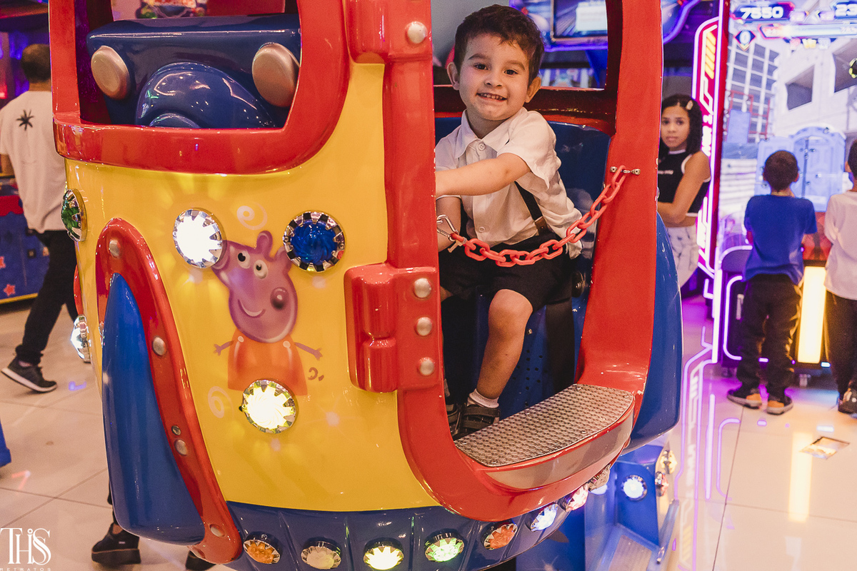 Aniversariante se divertindo - Fotografa em SBC