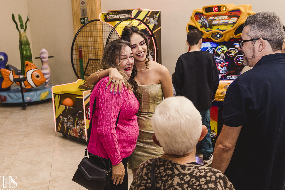 Menina de 15 anos com seus familiares - Fotografa em SBC