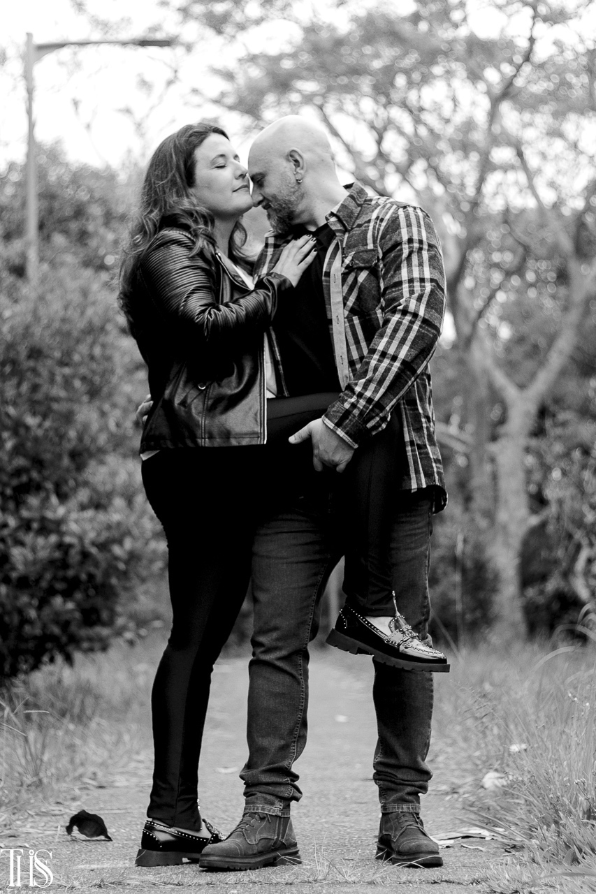 ensaio de casal foto preto e branco - Fotografa em SBC