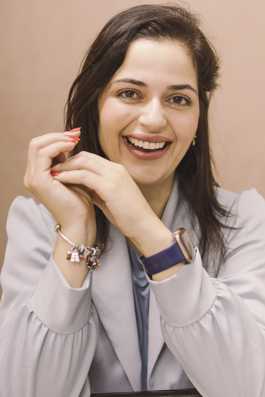 ensaio de marca odontologia dentista feminino mulher sorrindo - Fotografa em sbc santo andré abc