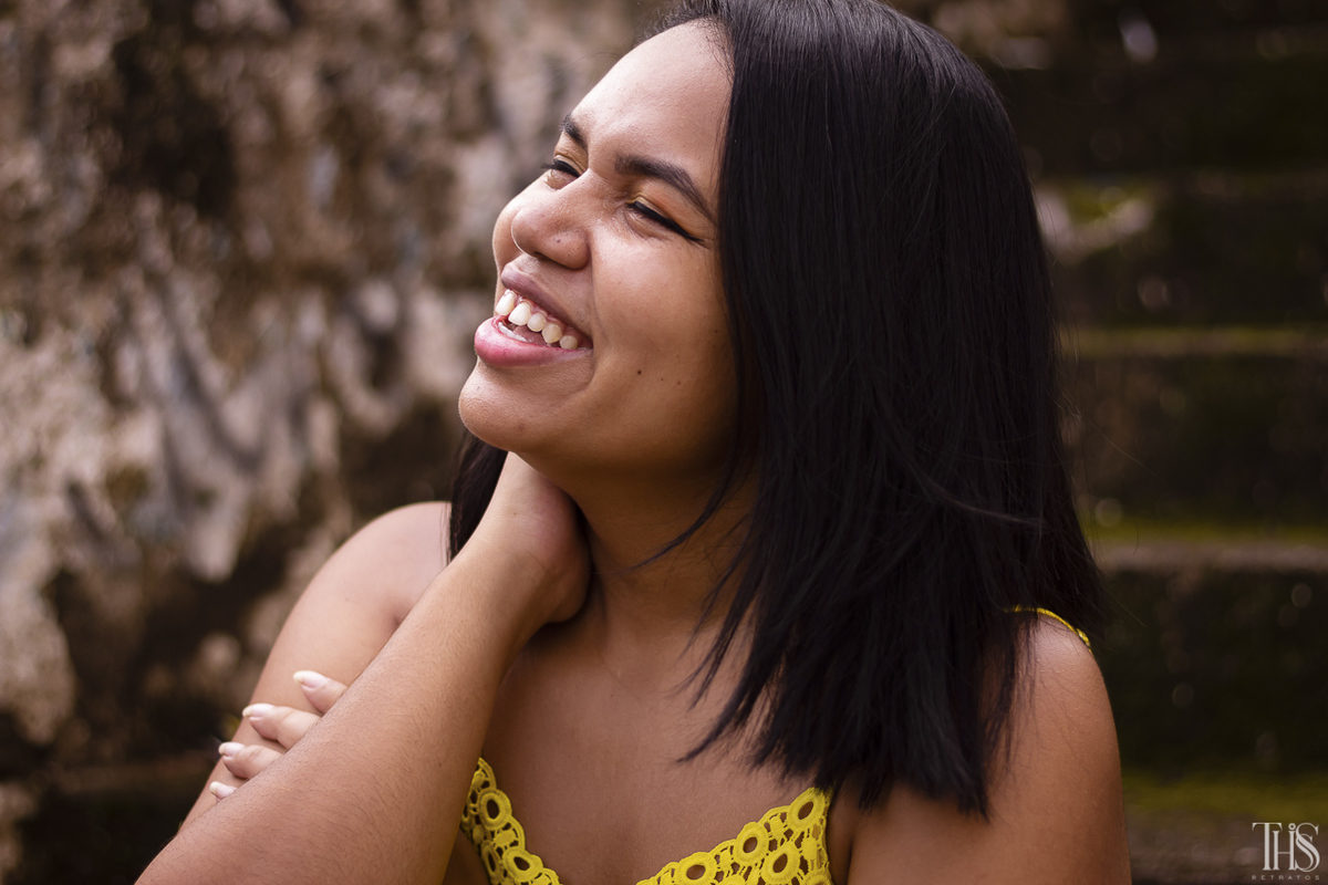Foto espontânea de mulher na cidade de São Bernardo do Campo - SP