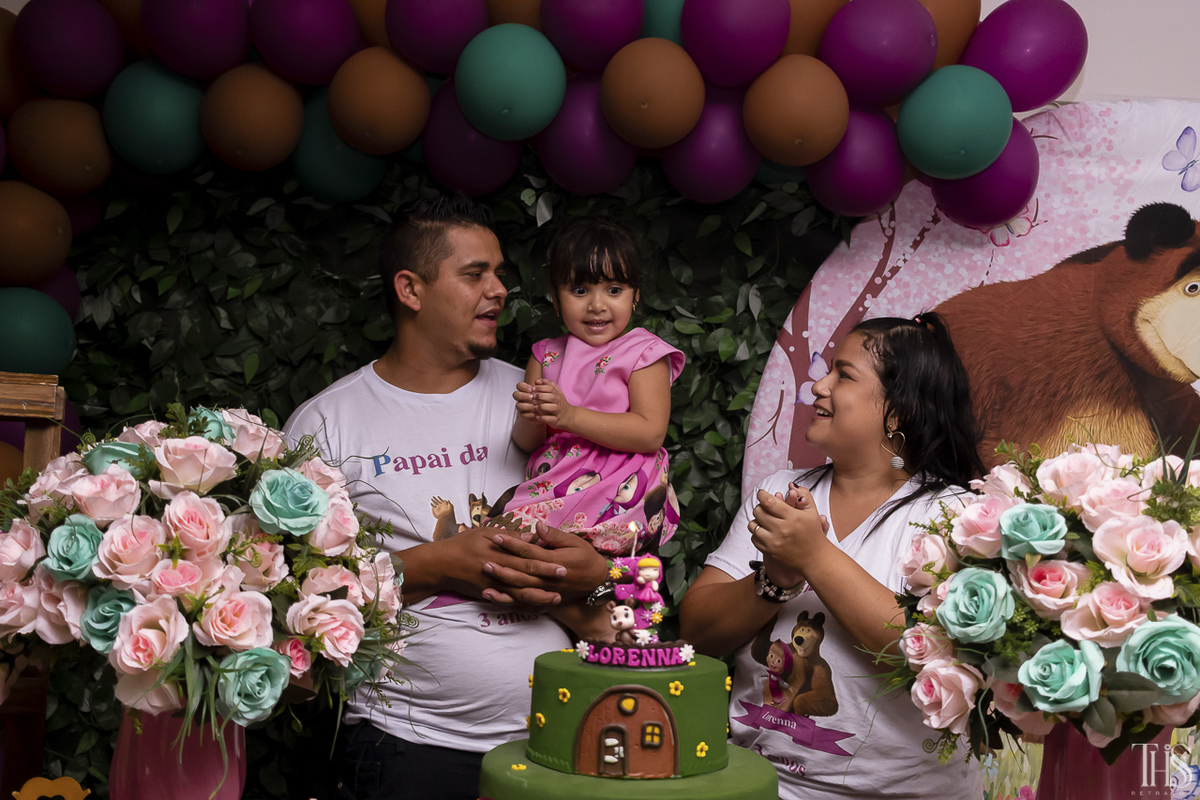 Foto do parabéns em festa infantil - sbc - sp