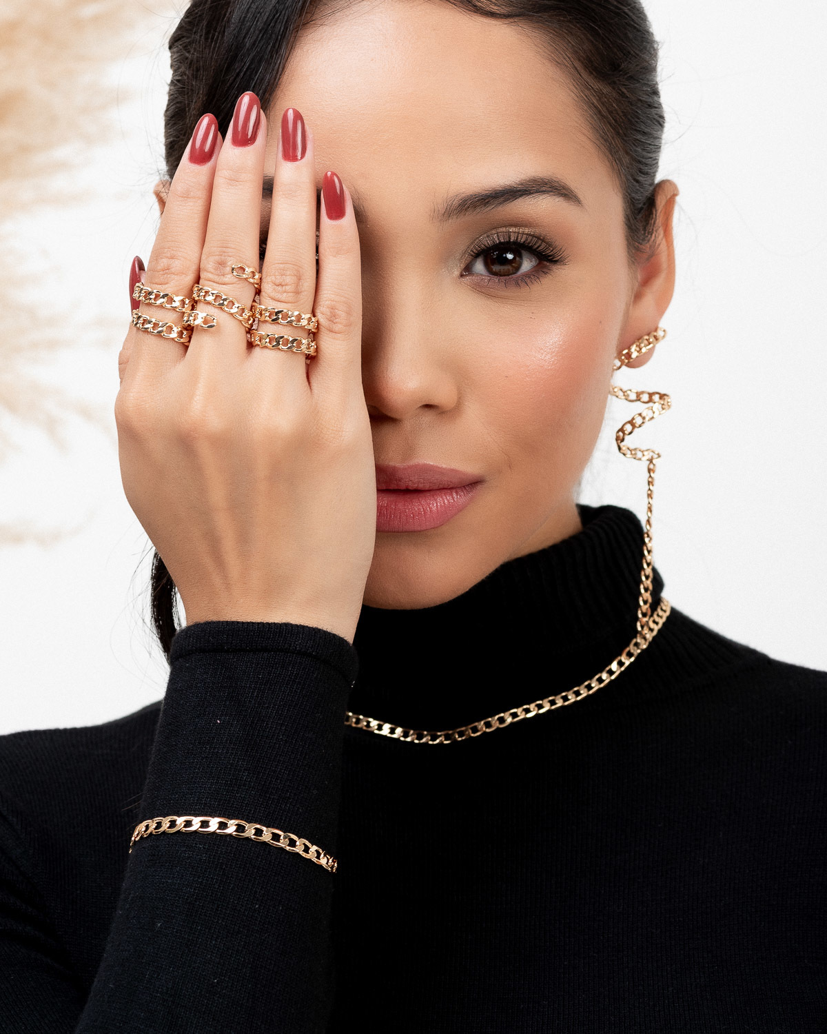 Fotografia de Produtos Coleção ELO Foto Still Semijoias Barume Joias Estúdio Abrassear Contagem Belo Horizonte Fotógrafo Gresley Guimarães 