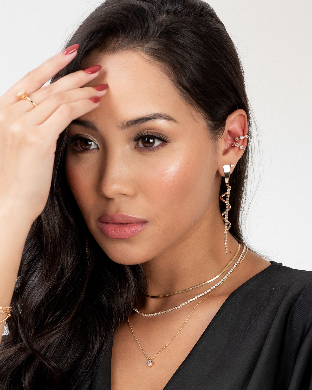 Fotografia de Produtos Coleção ELO Foto Still Semijoias Barume Joias Estúdio Abrassear Contagem Belo Horizonte Fotógrafo Gresley Guimarães 