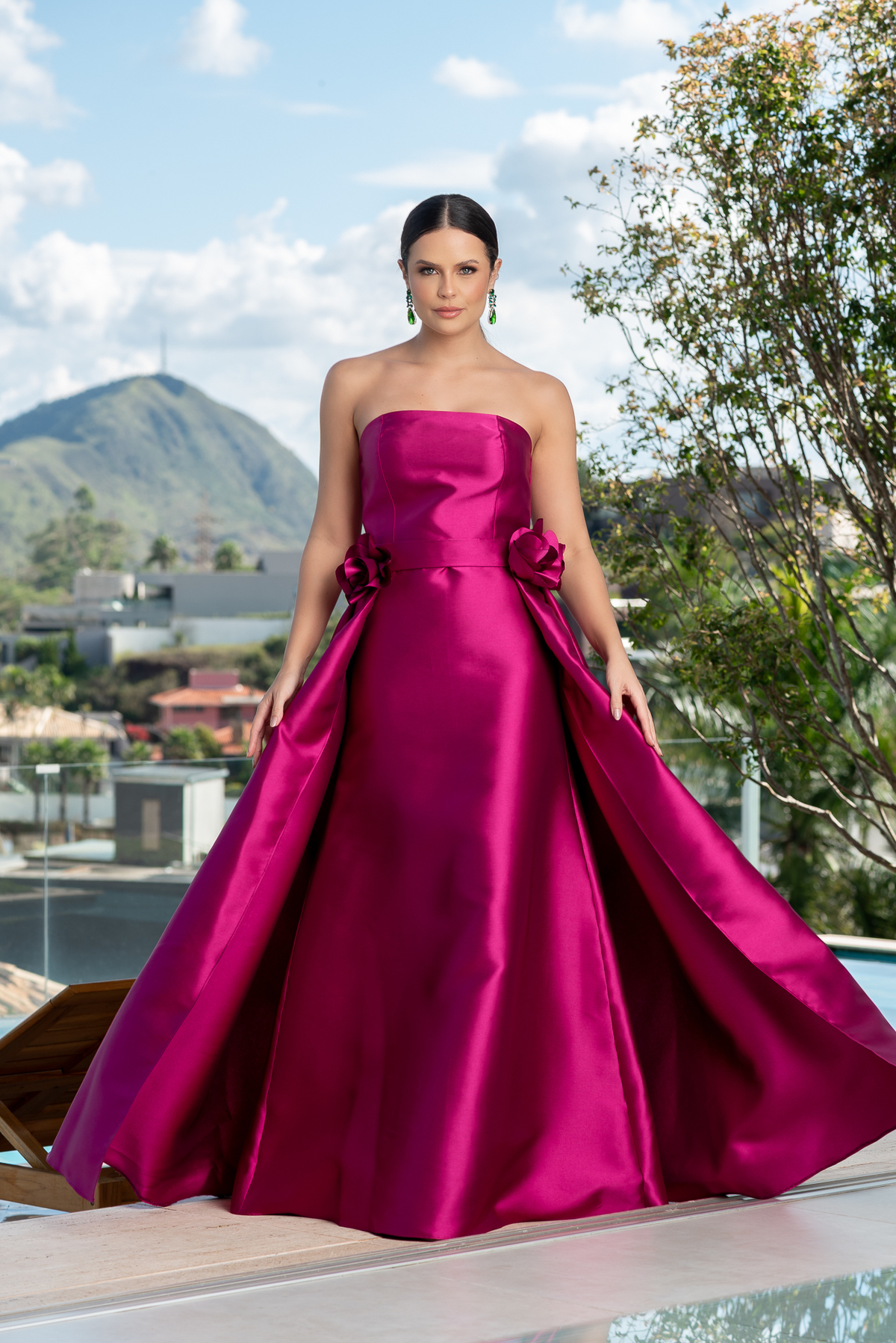 Fotografia de Moda Vida Nua Vestidos para Festas e Eventos, realizado na Casa Ensaios em Nova Lima pelo Fotógrafo Gresley Guimarães do Estúdio Abrassear