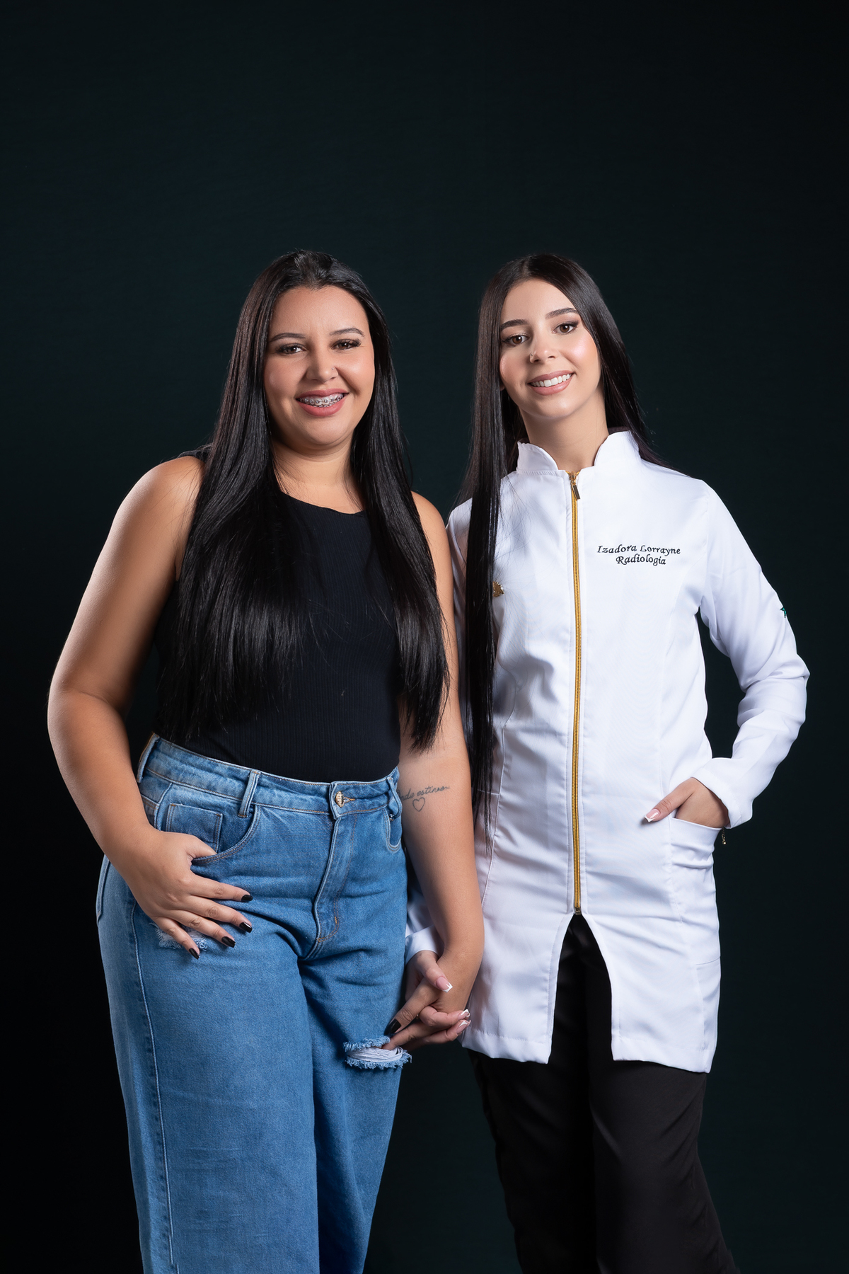 Ensaio de Formandos em Estúdio, Curso Radiologia da Izadora Lorrayne, fotografo Gresley Guimarães no Estúdio Abrassear em Contagem